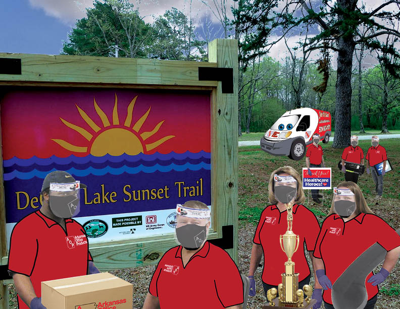 Degray Lake Sunset Trail