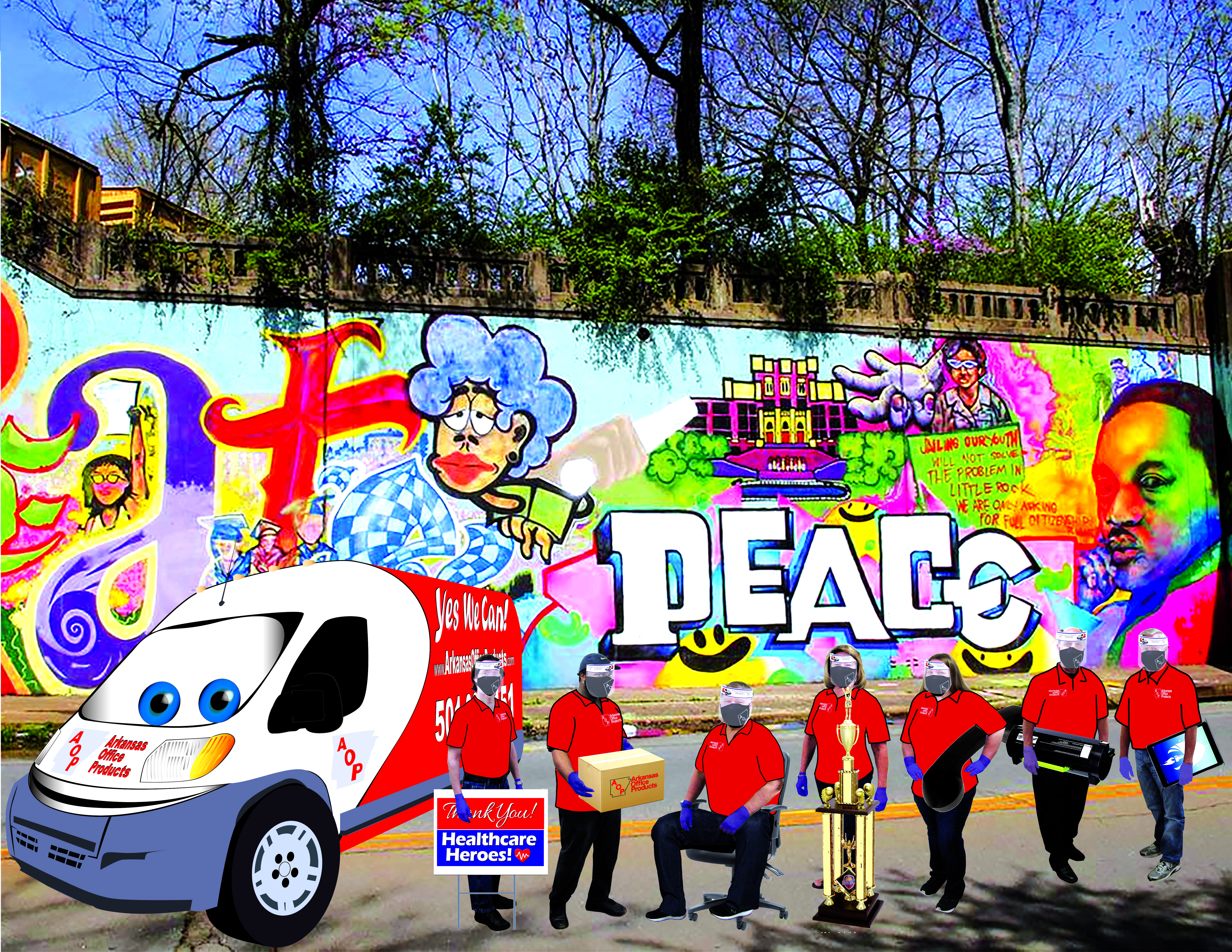 Little Rock Street Mural