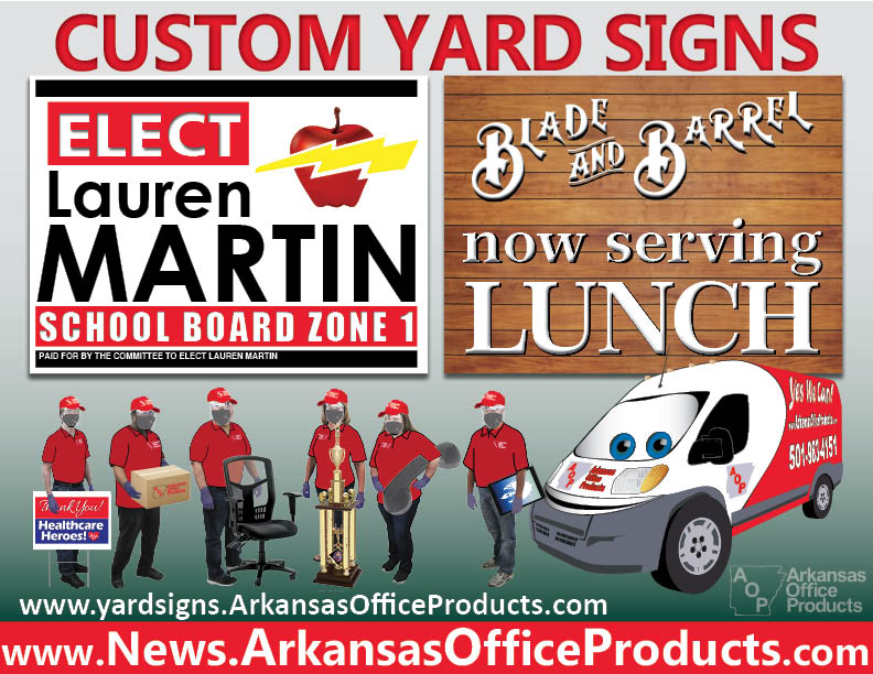 CUSTOM YARD SIGNS