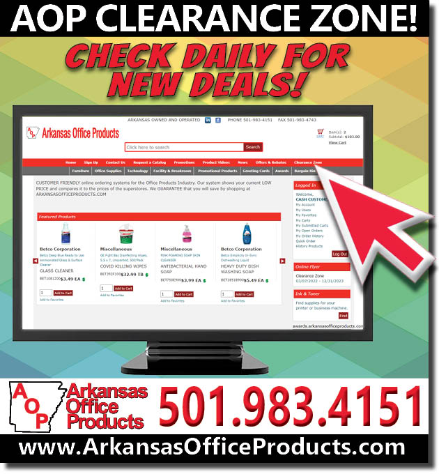 Clearance Page