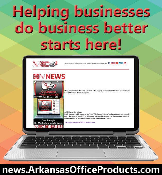 NEWS.ArkansasOfficeProducts.com ad