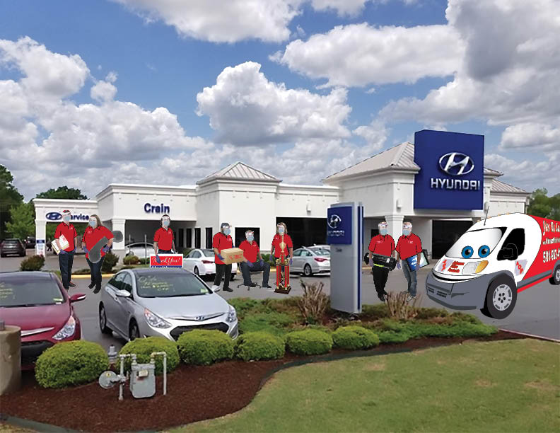 AOP at Crain Hyundai Bentonville