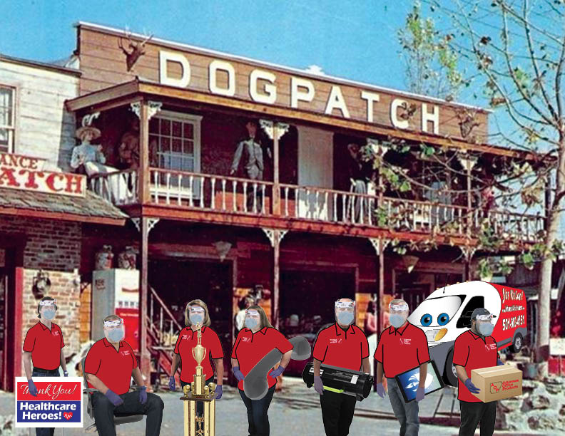 AOP Visits Dogpatch USA Post Card